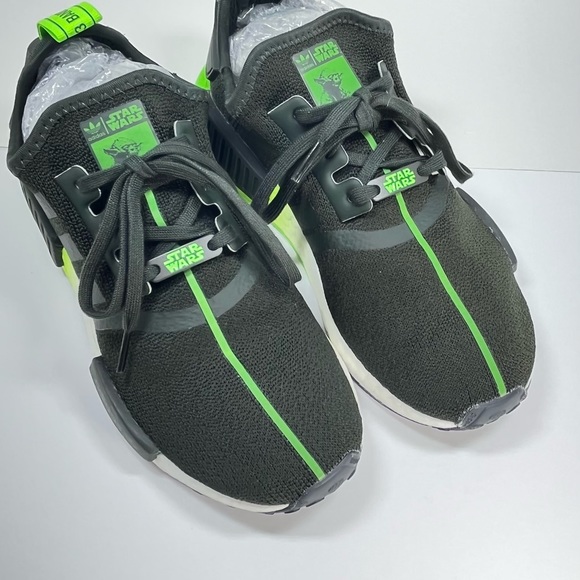 ADIDAS BOOST NMD STAR WARS YODA  SHOES SIZE 4.5 - Picture 10 of 11